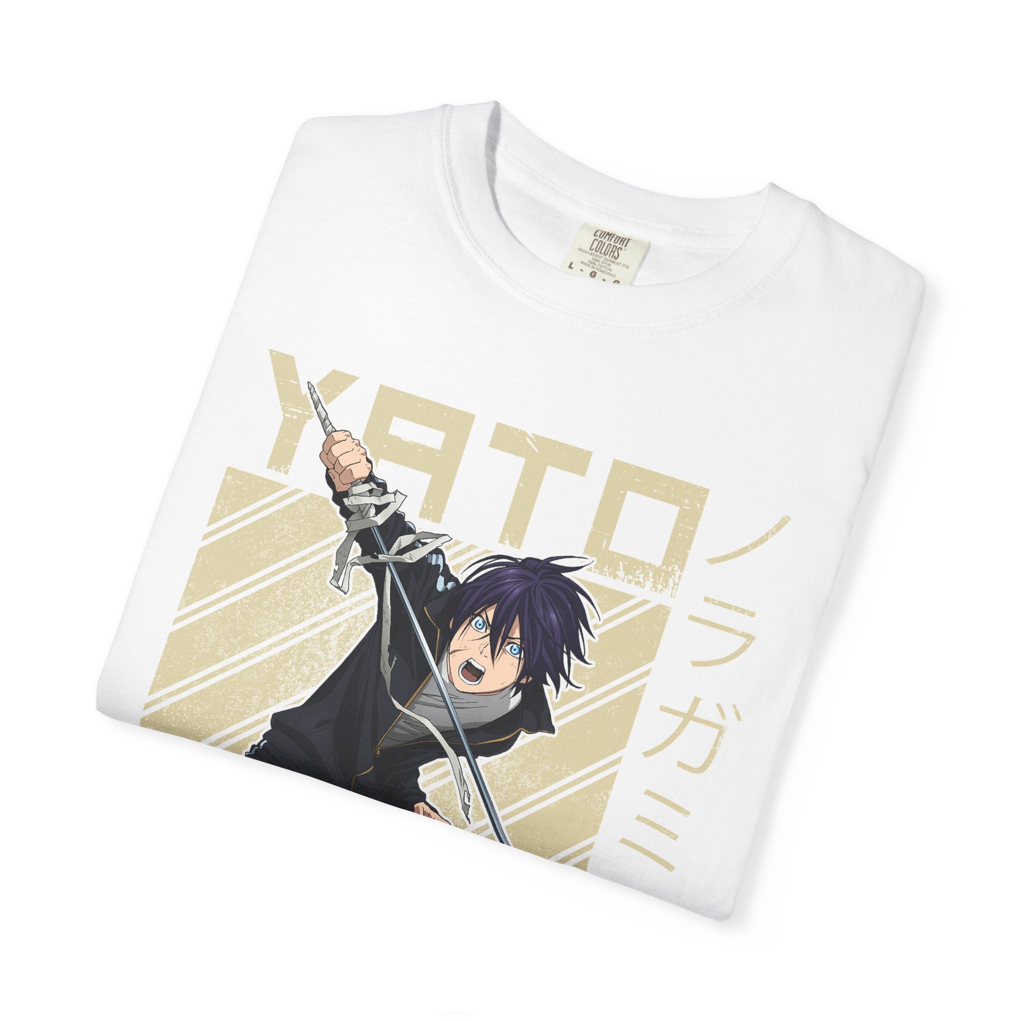 Yato Anime Sword T‑Shirt — Noragami Character Graphic Tee