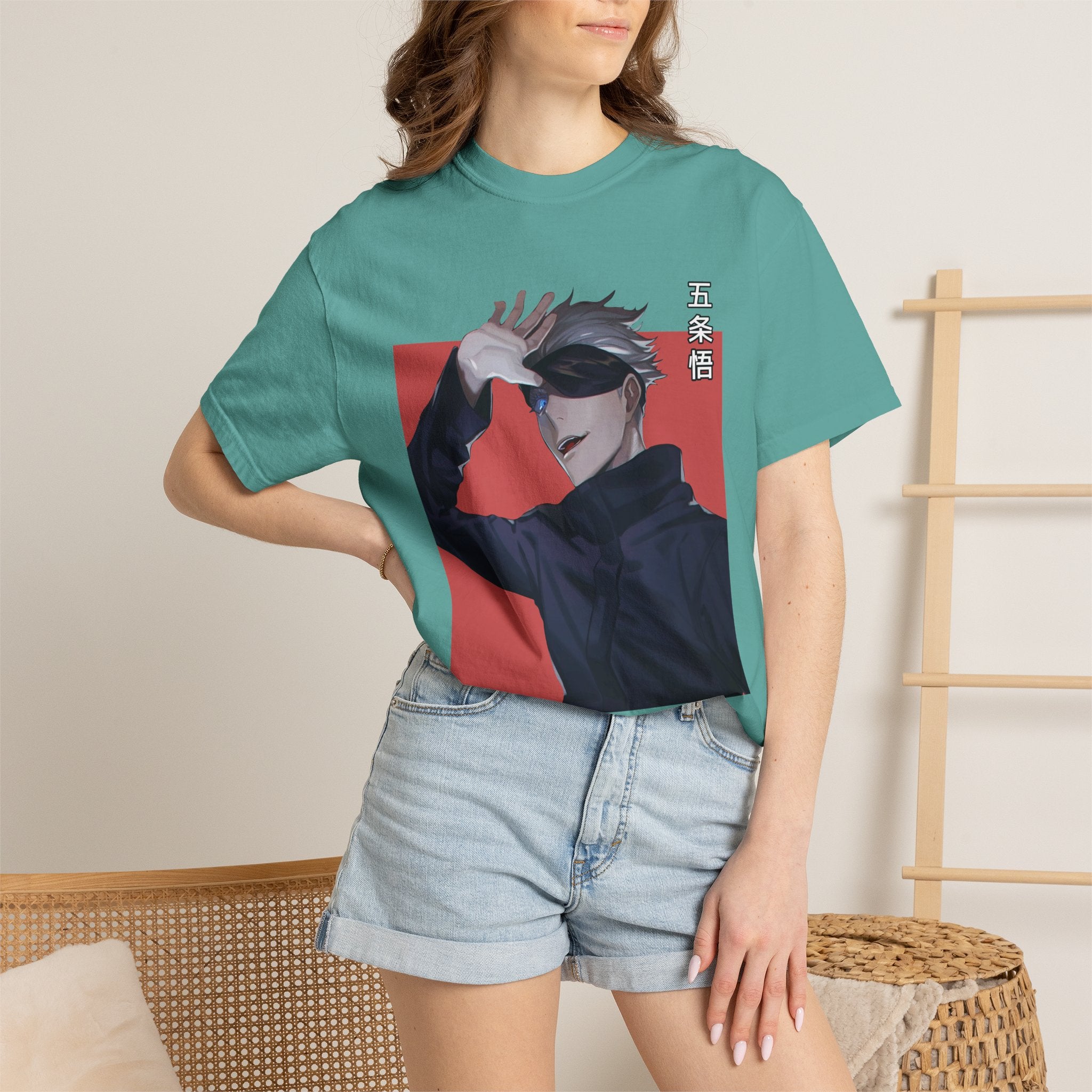 Satoru Anime Graphic T-Shirt