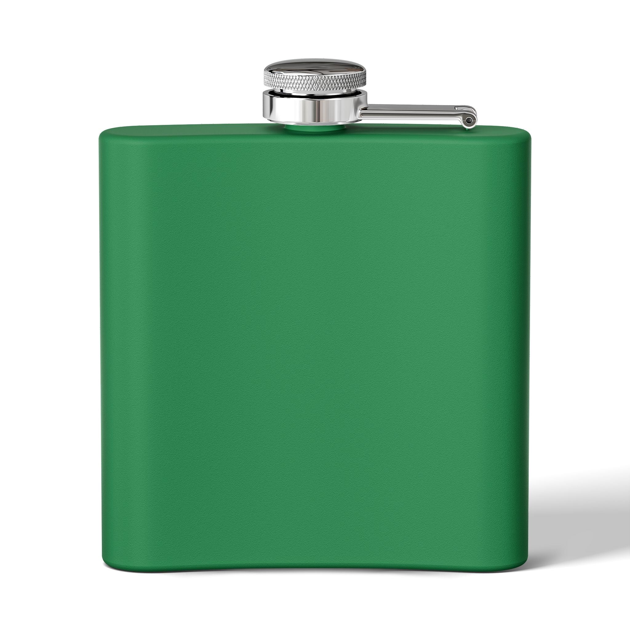 6oz Stainless Steel Flask — Anime Character Face Design