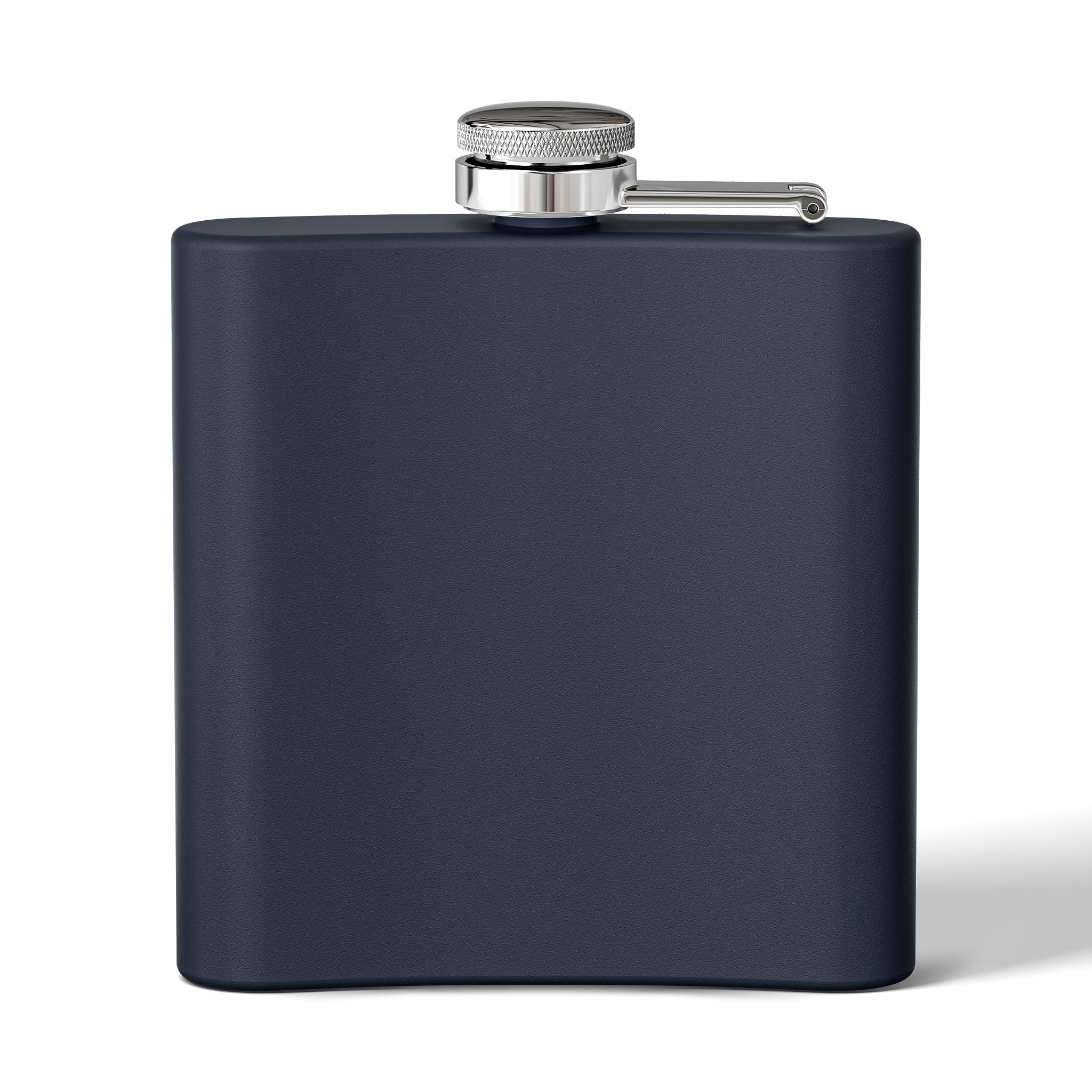 6oz Stainless Steel Flask — Anime Character Face Design