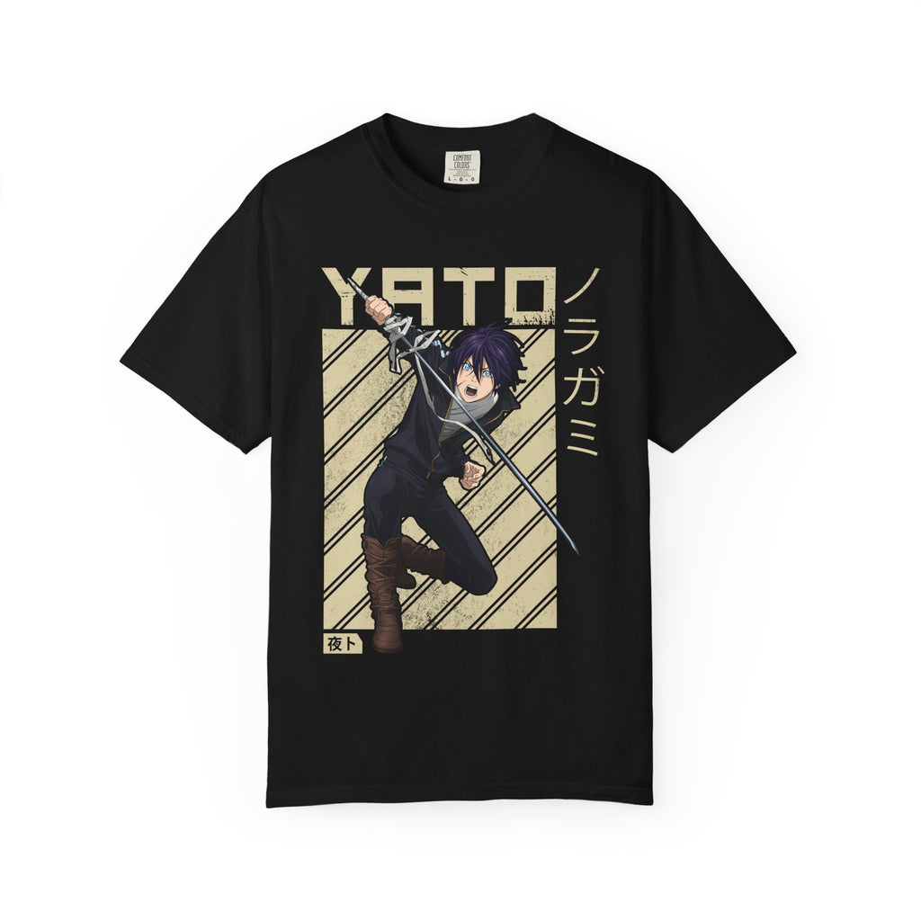 Yato Anime Sword T‑Shirt — Noragami Character Graphic Tee
