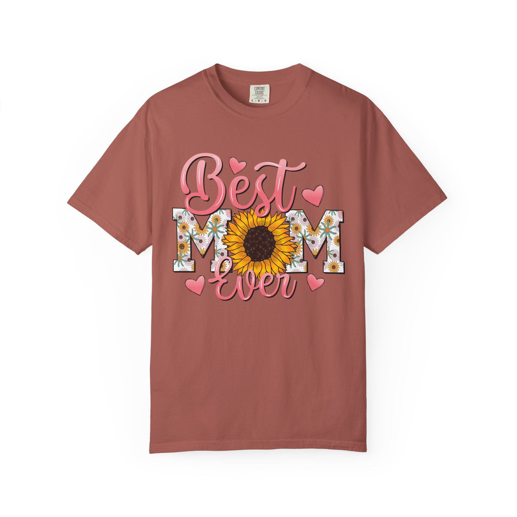 Best Mom Ever Sunflower T-Shirt