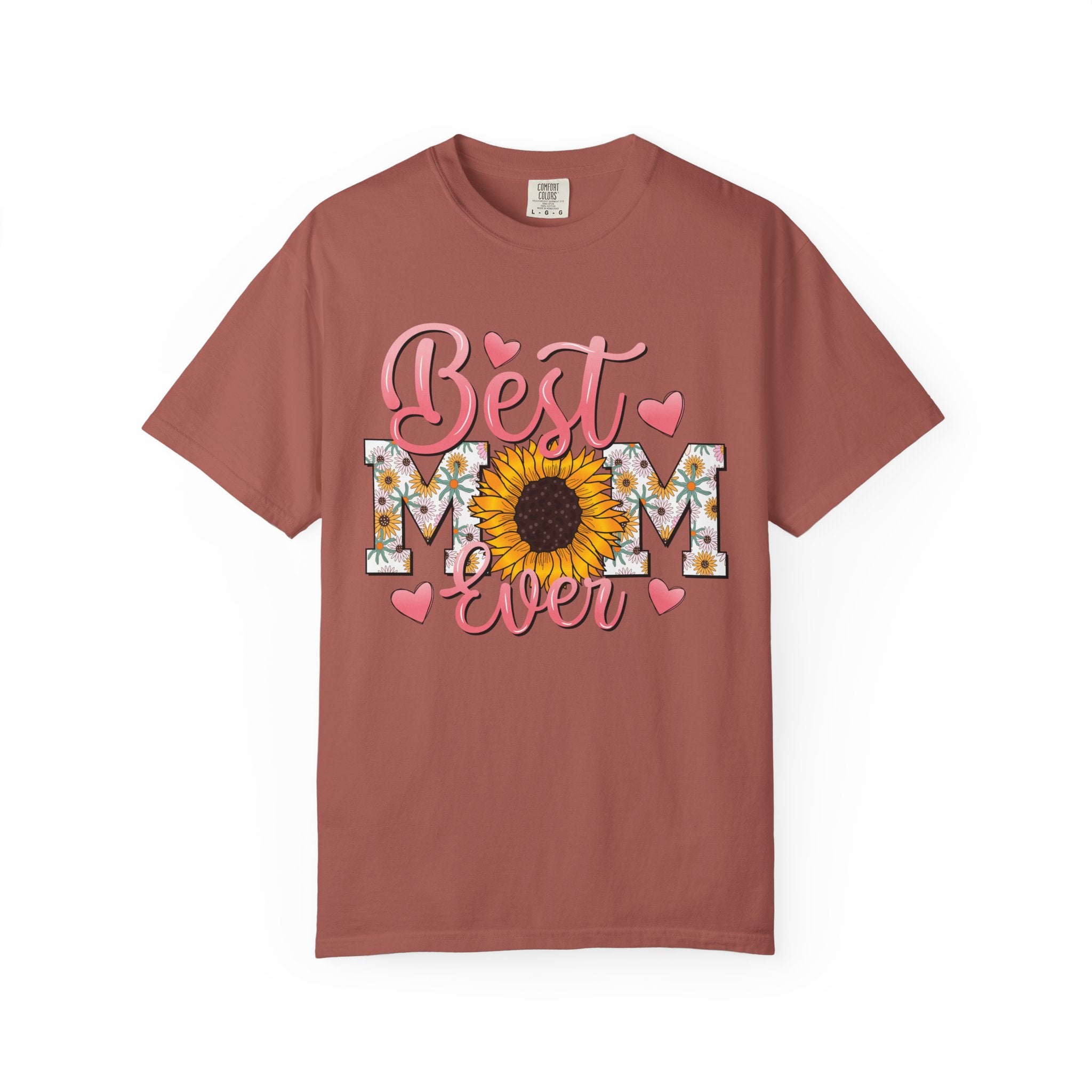 Best Mom Ever Sunflower T-Shirt