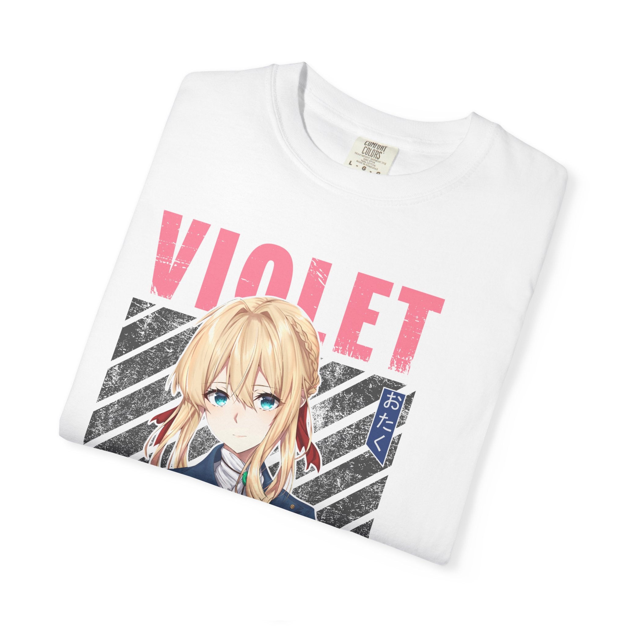 Violet Otaku Anime Graphic T-Shirt