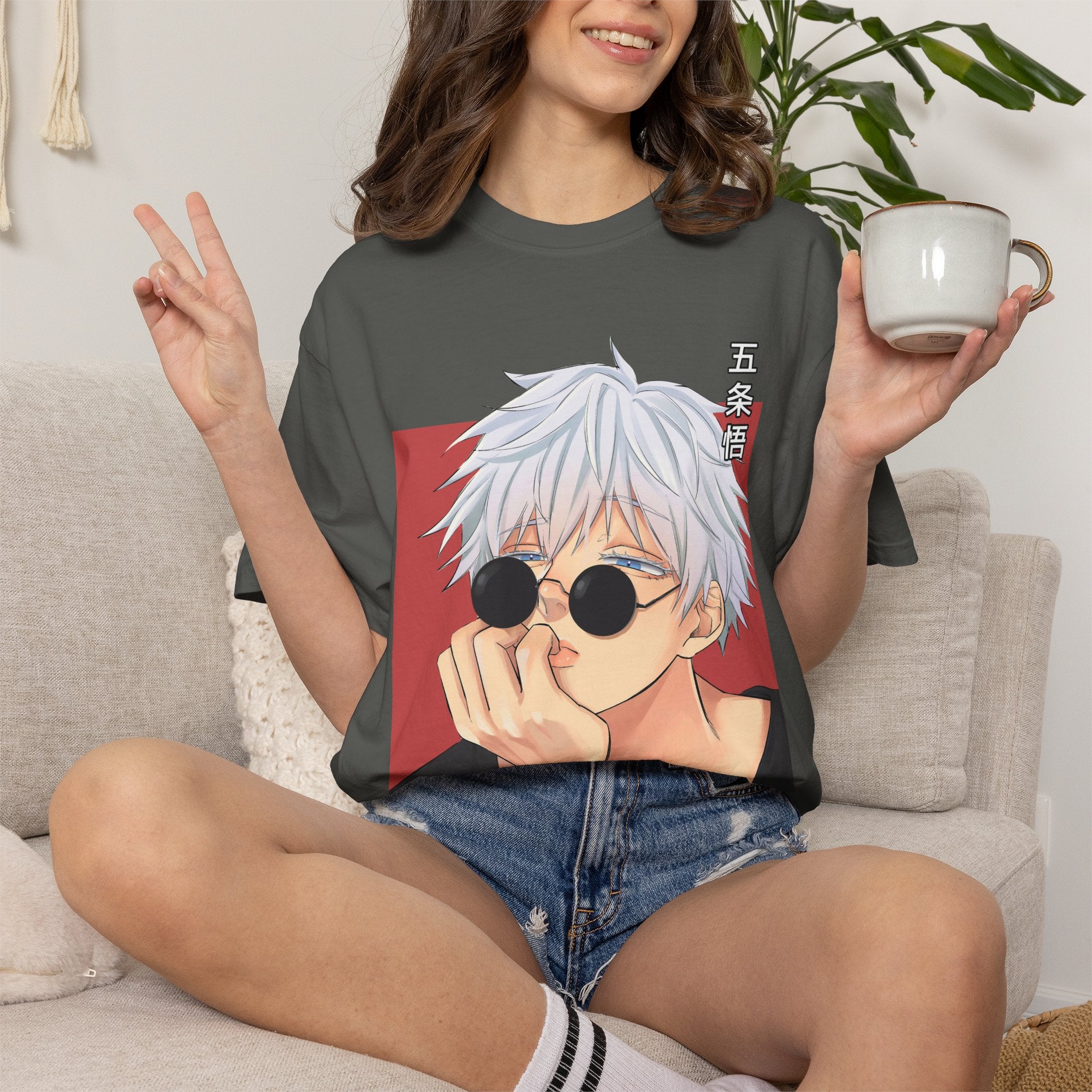 Satoru Anime Art T-Shirt