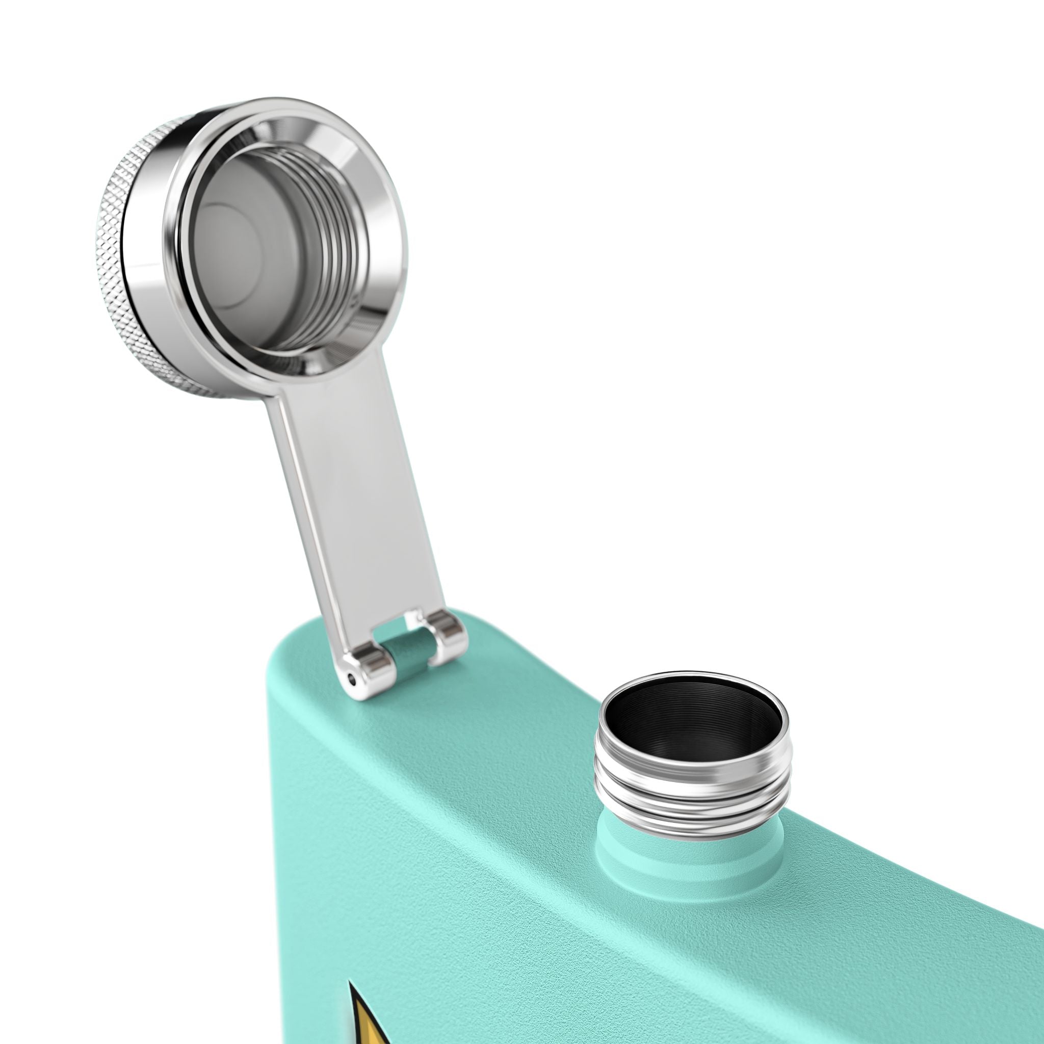 Anime-Inspired Stainless Steel Flask — 6oz Character Face Design
