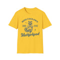 Mind Your Own Motherhood T-Shirt — Cute Raccoon Graphic Mom Tee