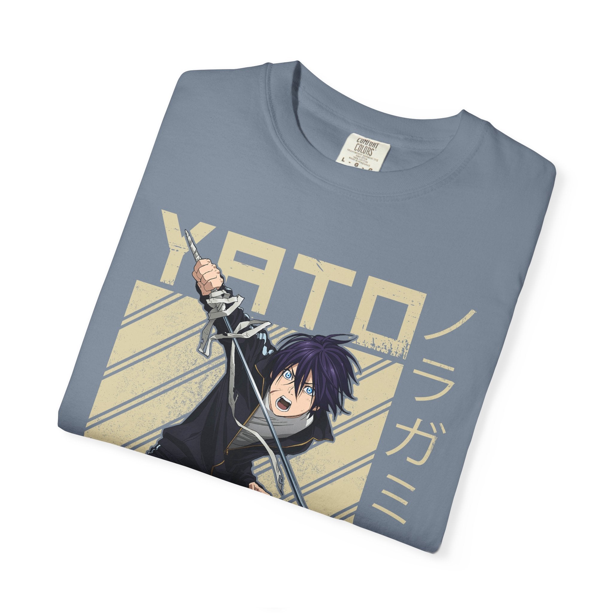 Yato Anime Sword T‑Shirt — Noragami Character Graphic Tee