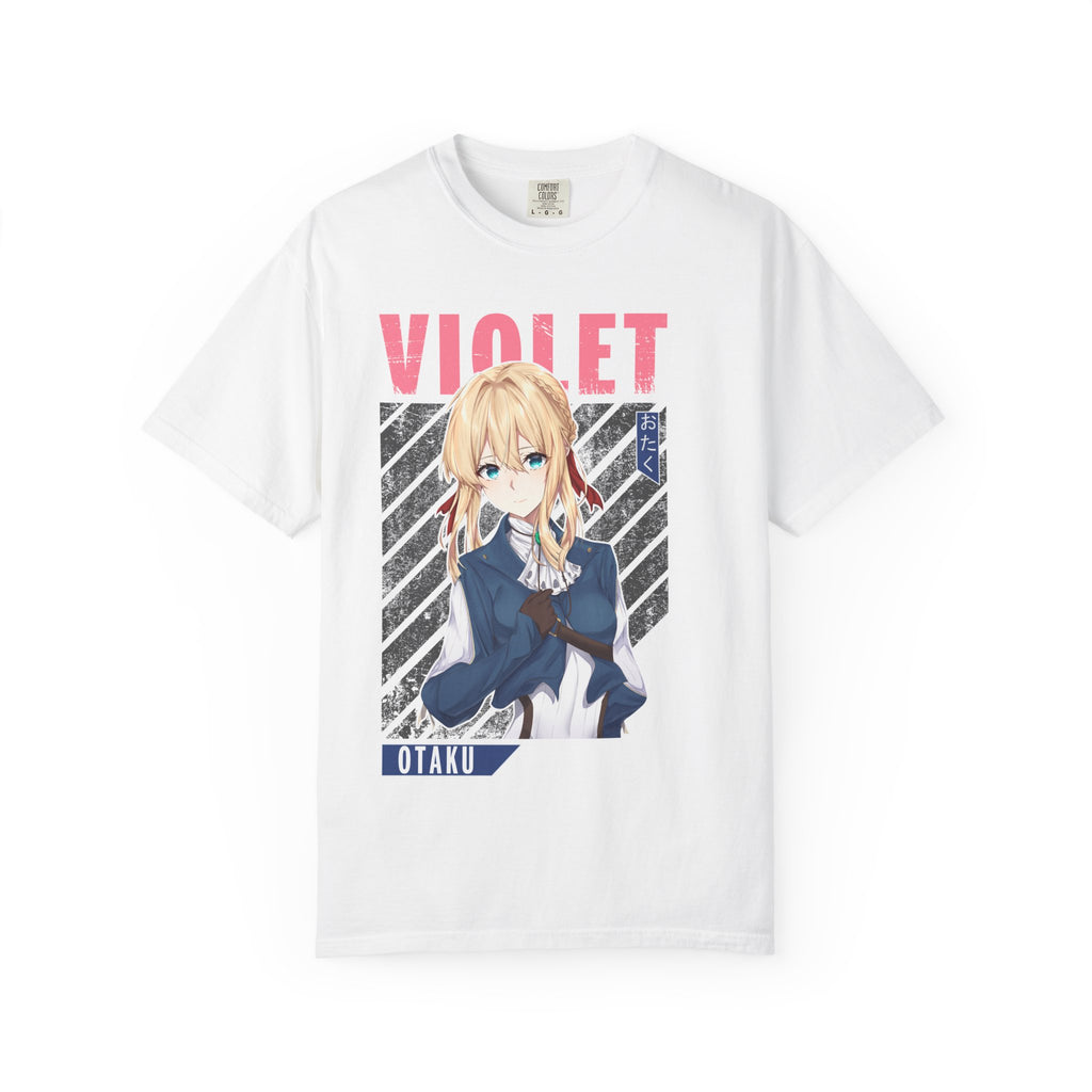 Violet Otaku Anime Graphic T-Shirt