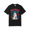 Patriotic Ghost Tee — "Red White & Boujee" 4th of July Graphic T-Shirt