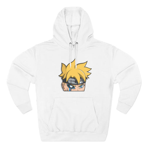 Anime Ninja Face Hoodie — Cute Chibi Shinobi Pullover