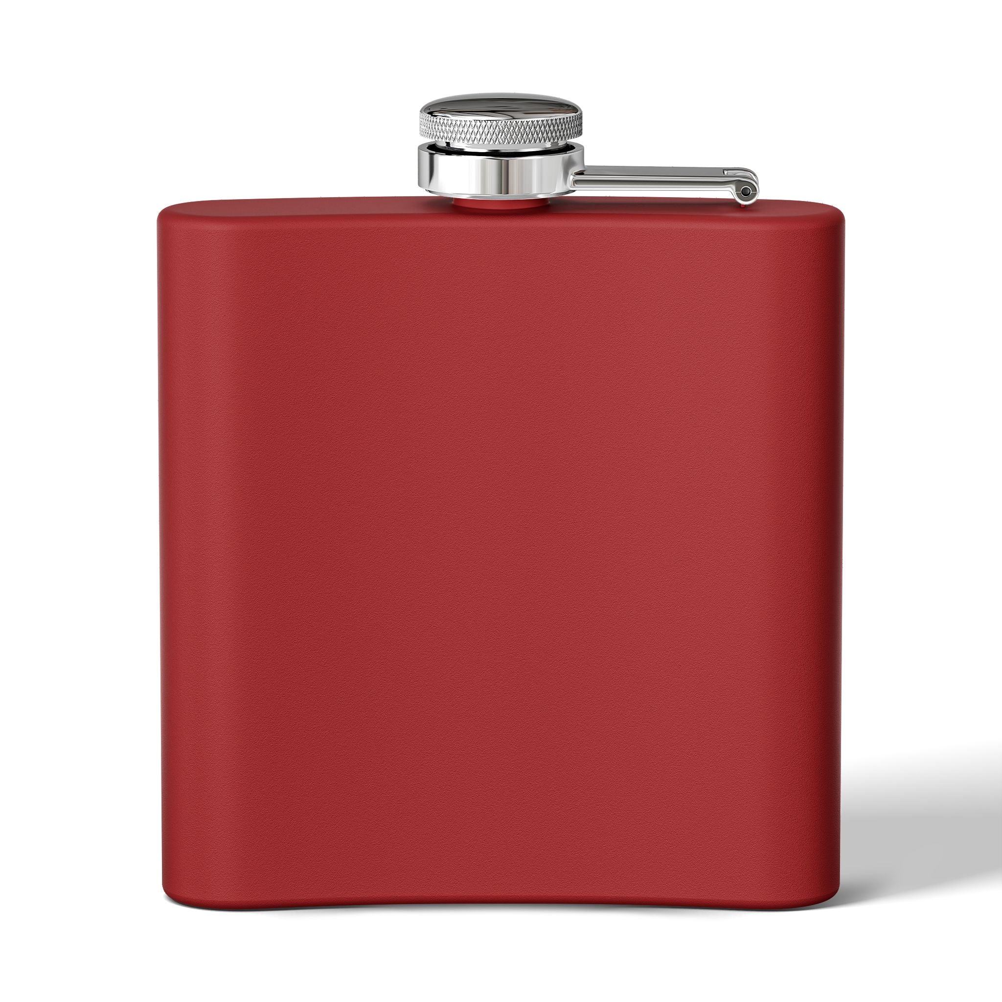 6oz Stainless Steel Flask — Anime Character Face Design