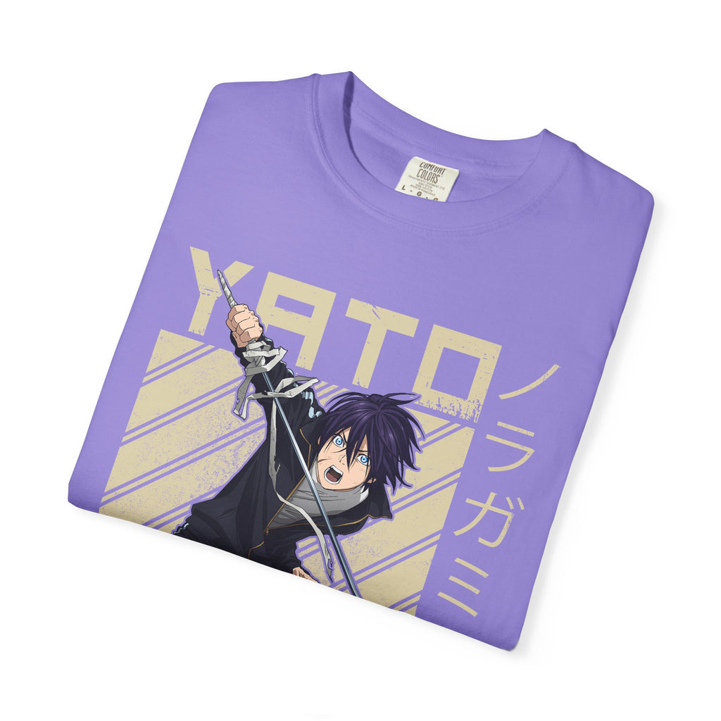 Yato Anime Sword T‑Shirt — Noragami Character Graphic Tee