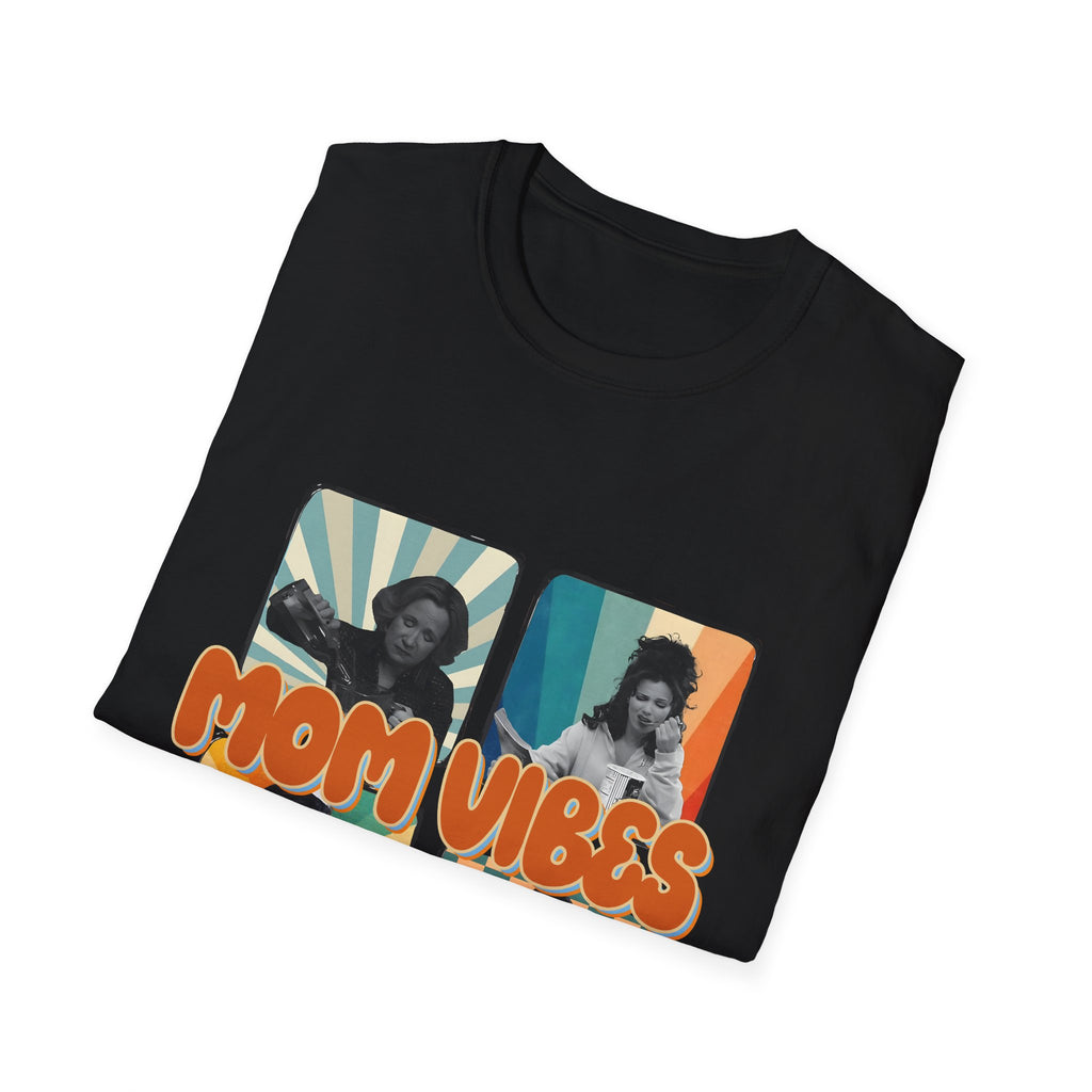Mom Vibes Retro Photo T-Shirt