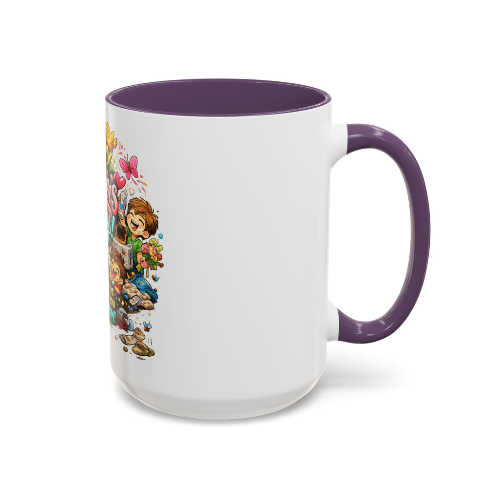 Mother's Day Coffee Mug — "Happy Mother's Day! Sorry for All the Sh*t" Funny Ceramic Accent Mug