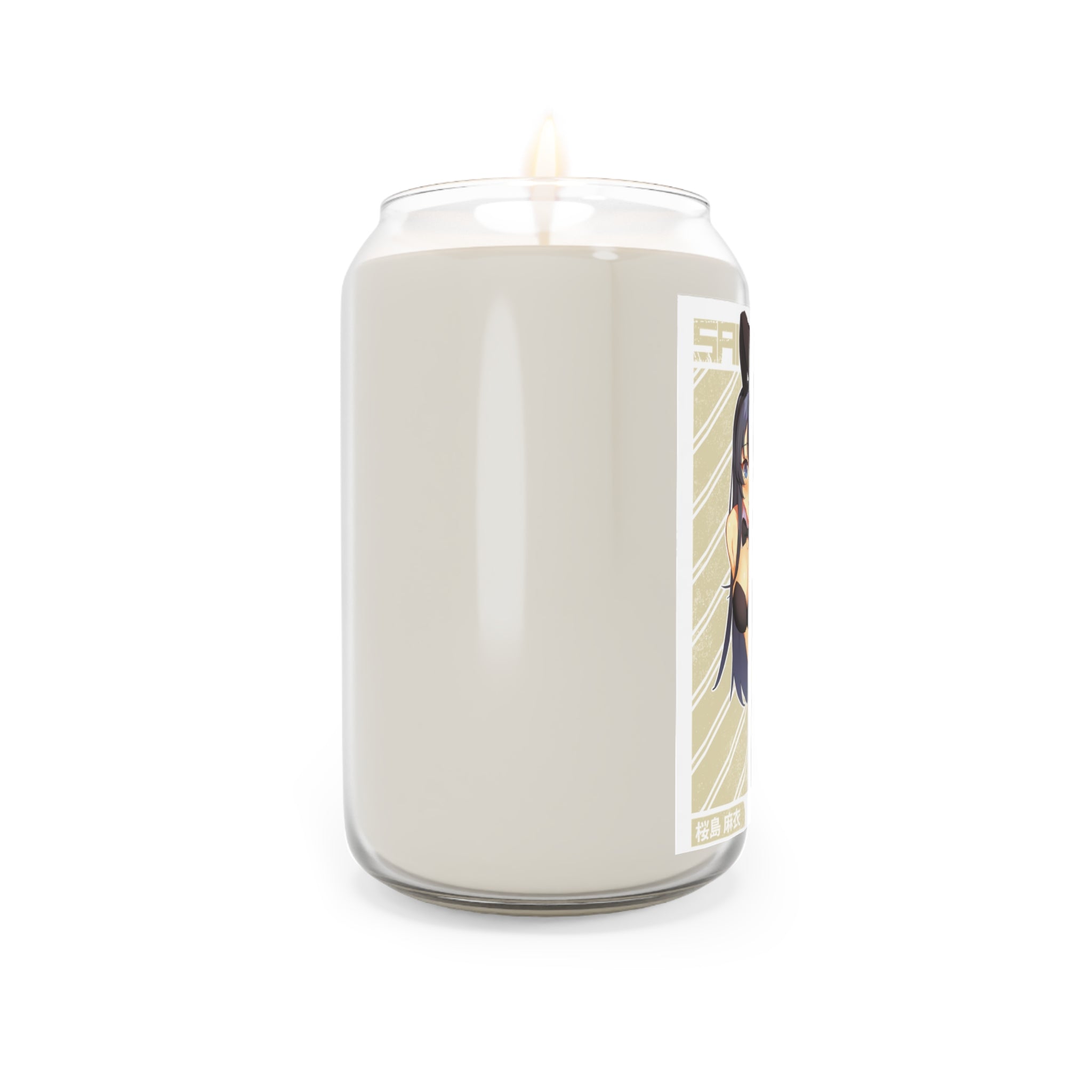 Anime Bunny Girl Candle — 13.75oz Scented Soy Candle (Bunny Girl Design)