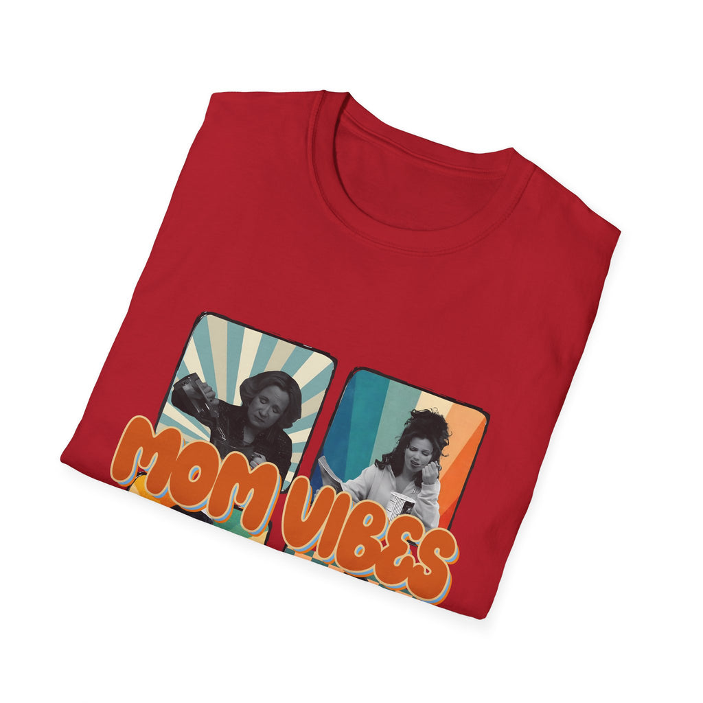 Mom Vibes Retro Photo T-Shirt