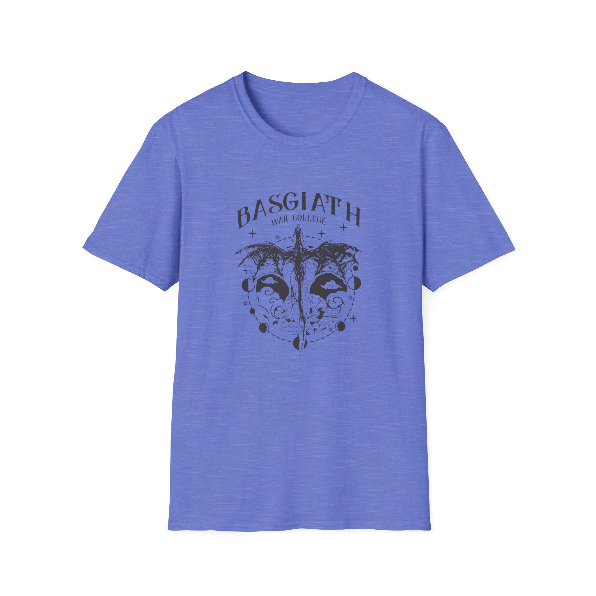 Occult Mask Graphic T-Shirt — "Basgiafh" Vintage Witchy Design