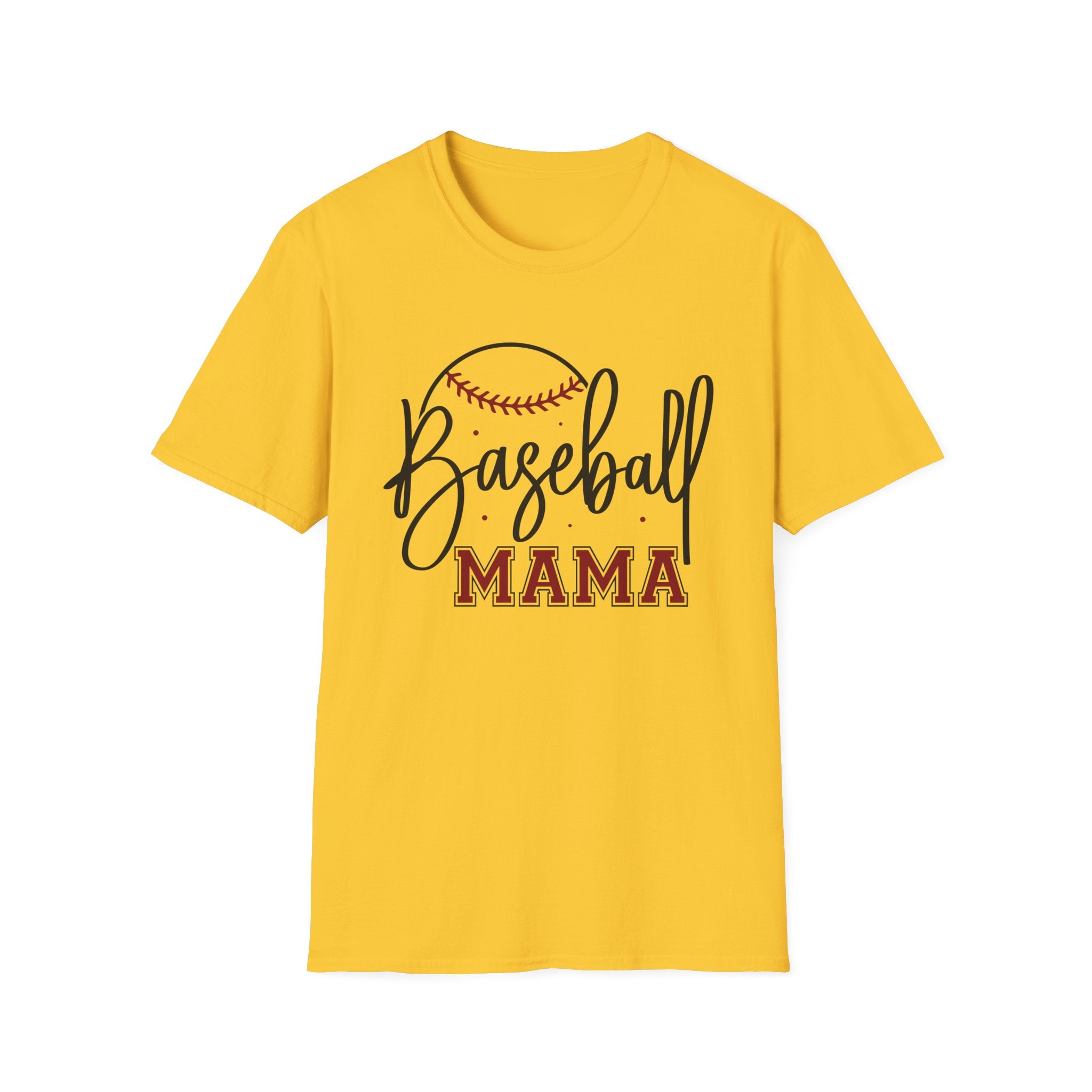 Baseball Mama T-Shirt — Mom Team Tee for Baseball Moms, Game Day Shirt