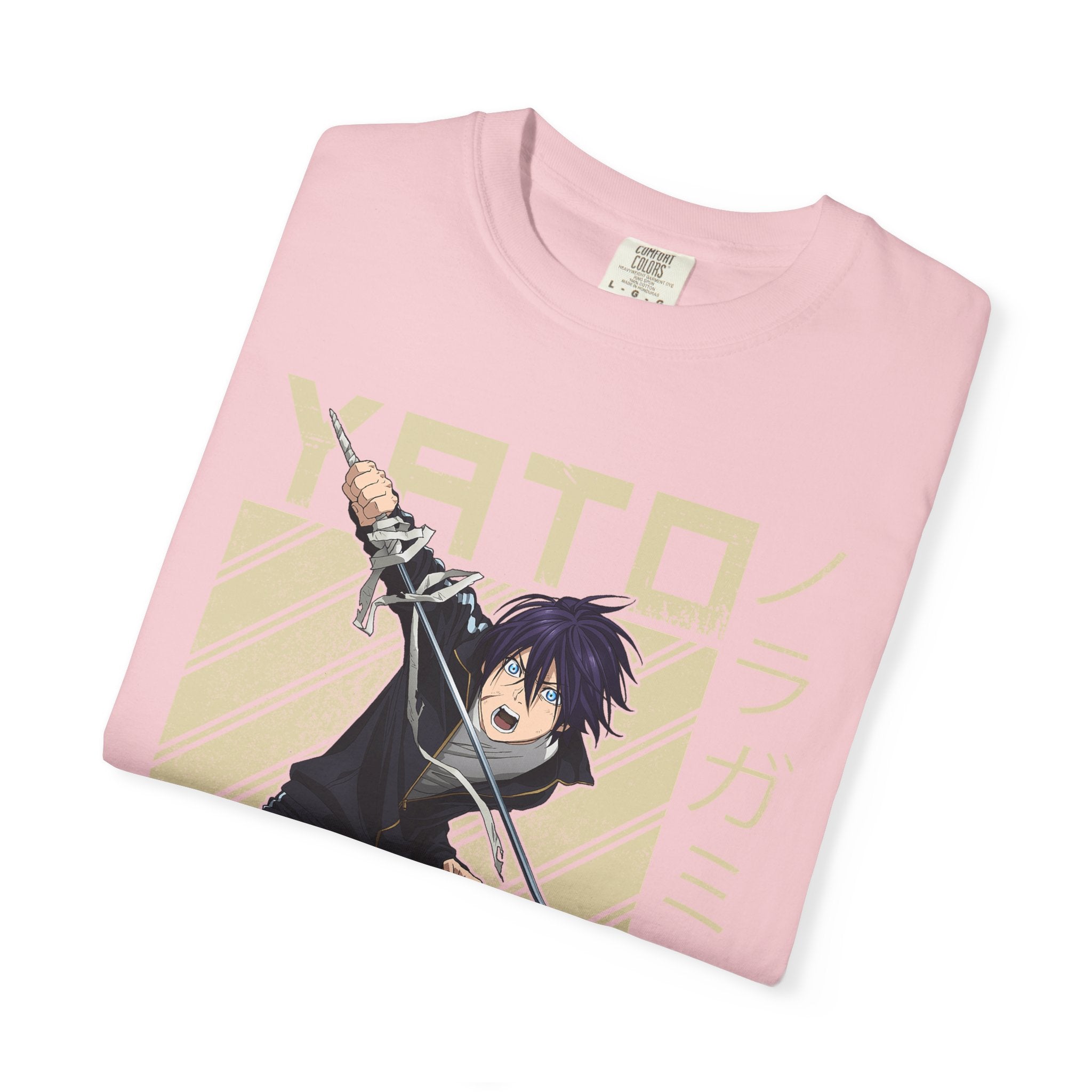 Yato Anime Sword T‑Shirt — Noragami Character Graphic Tee