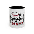 Baseball Mama Accent Coffee Mug — 11/15oz Ceramic Gift for Baseball Moms