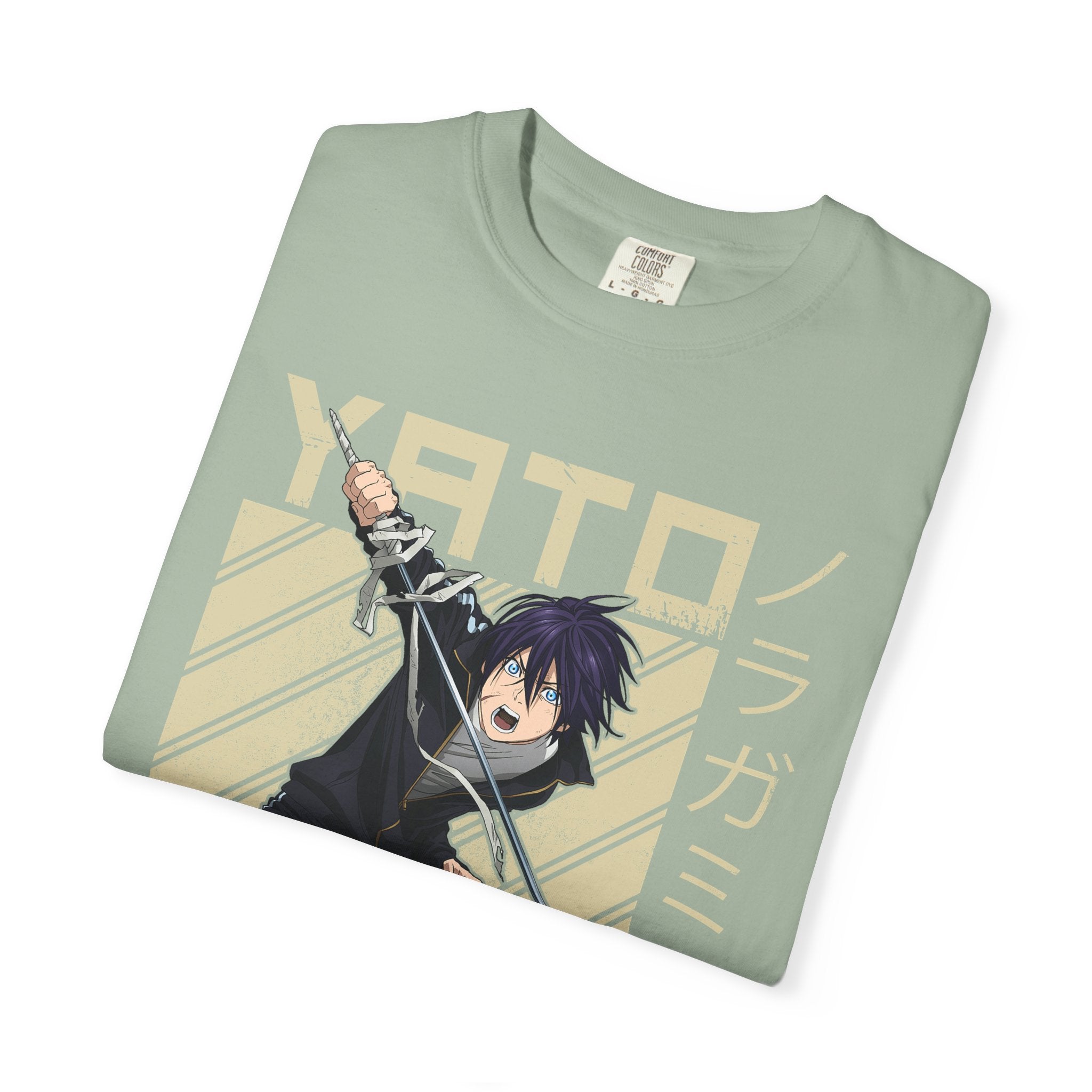 Yato Anime Sword T‑Shirt — Noragami Character Graphic Tee
