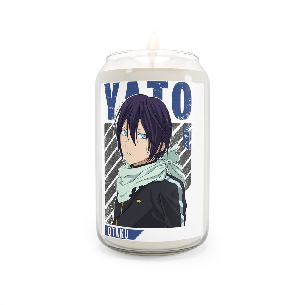 Anime Character Soy Candle — Yato Design, 13.75oz Scented Jar