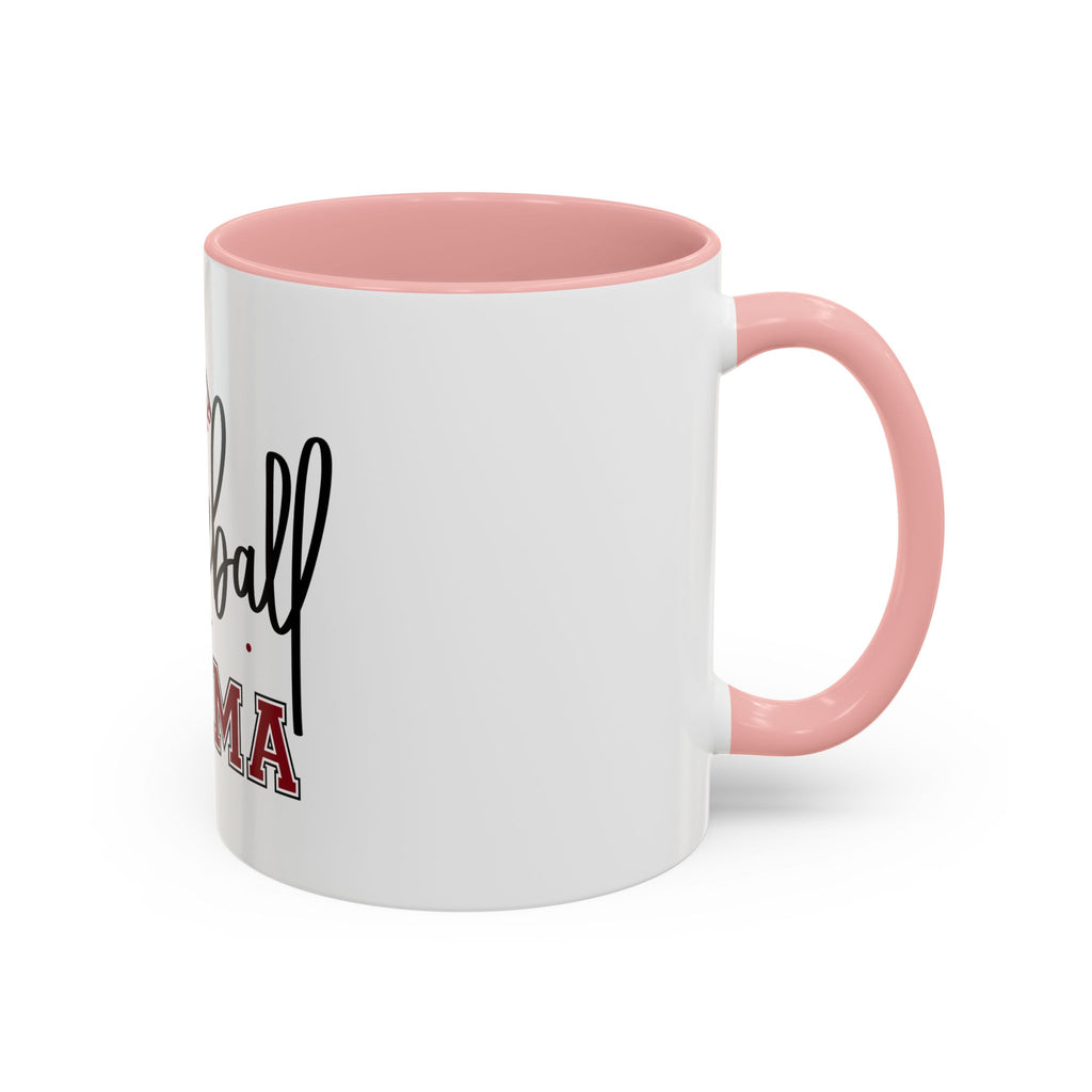 Baseball Mama Accent Coffee Mug — 11/15oz Ceramic Gift for Baseball Moms
