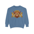 Mom Buffalo Floral Graphic Sweatshirt