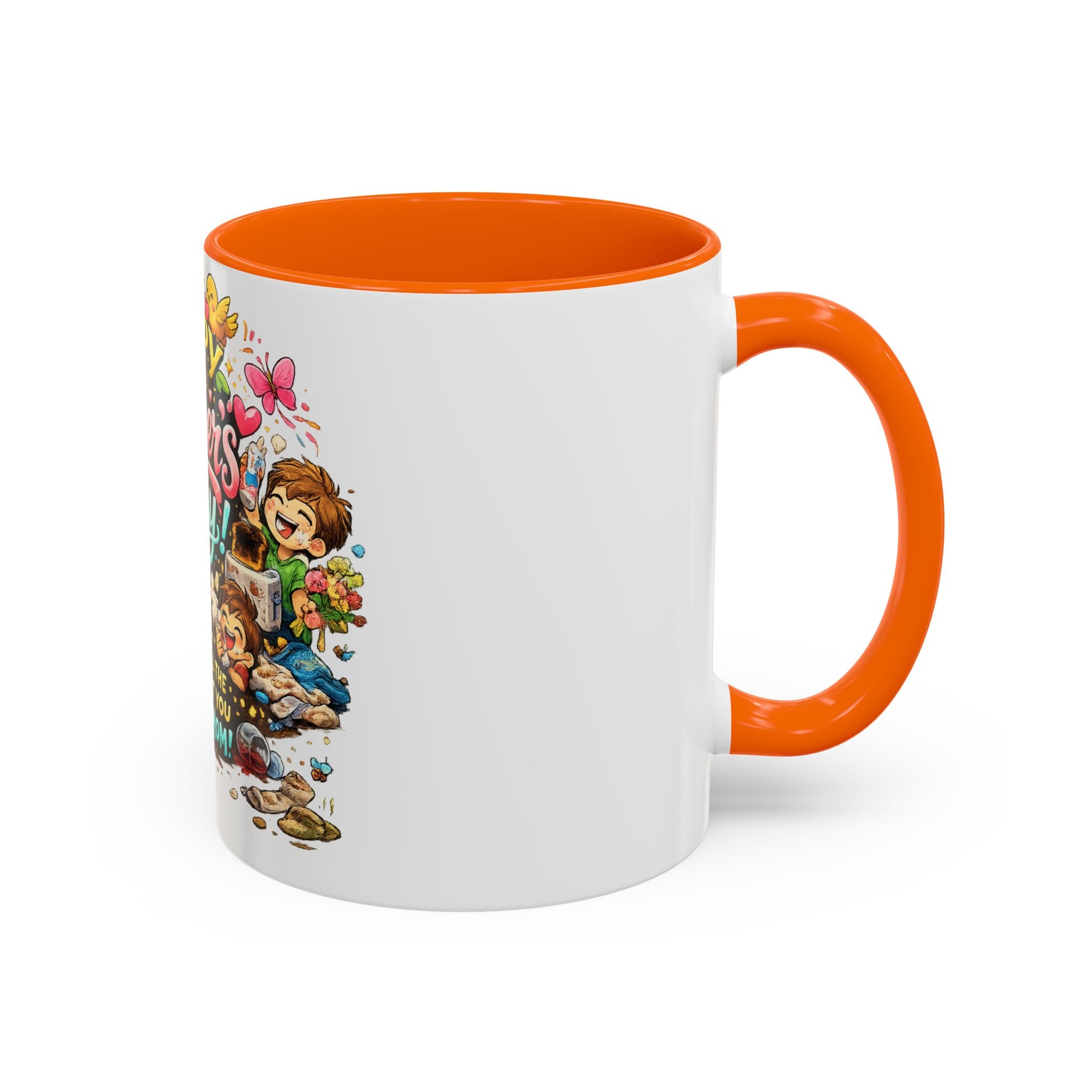 Mother's Day Coffee Mug — "Happy Mother's Day! Sorry for All the Sh*t" Funny Ceramic Accent Mug