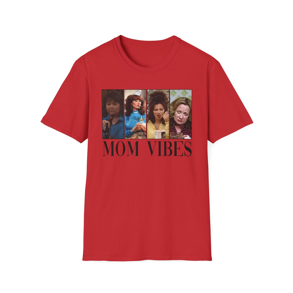 Mom Vibes T-Shirt — Funny Retro Mom Collage Tee for Mother's Day & Everyday