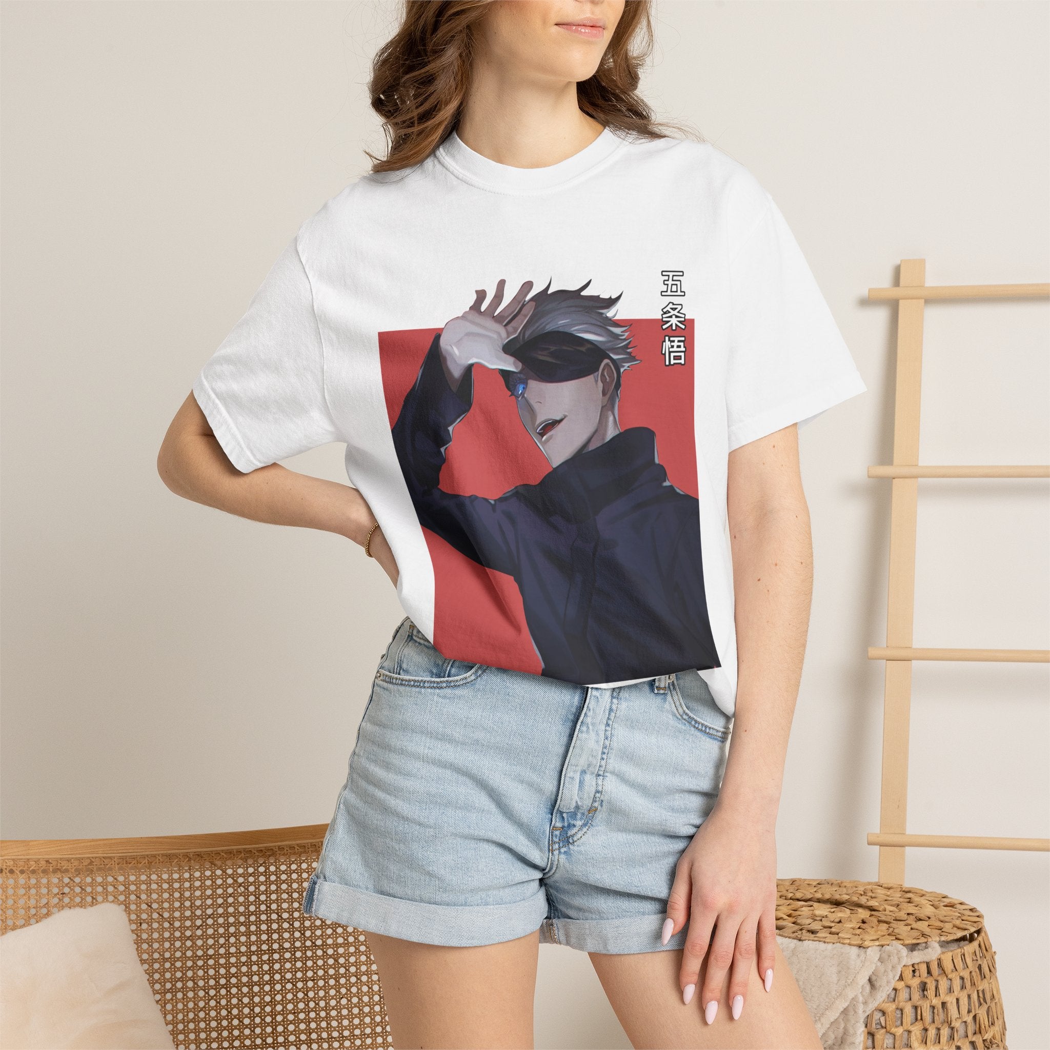 Satoru Anime Graphic T-Shirt