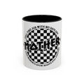 Mother Checkerboard Coffee Mug — "Full Time Job With No Days Off"