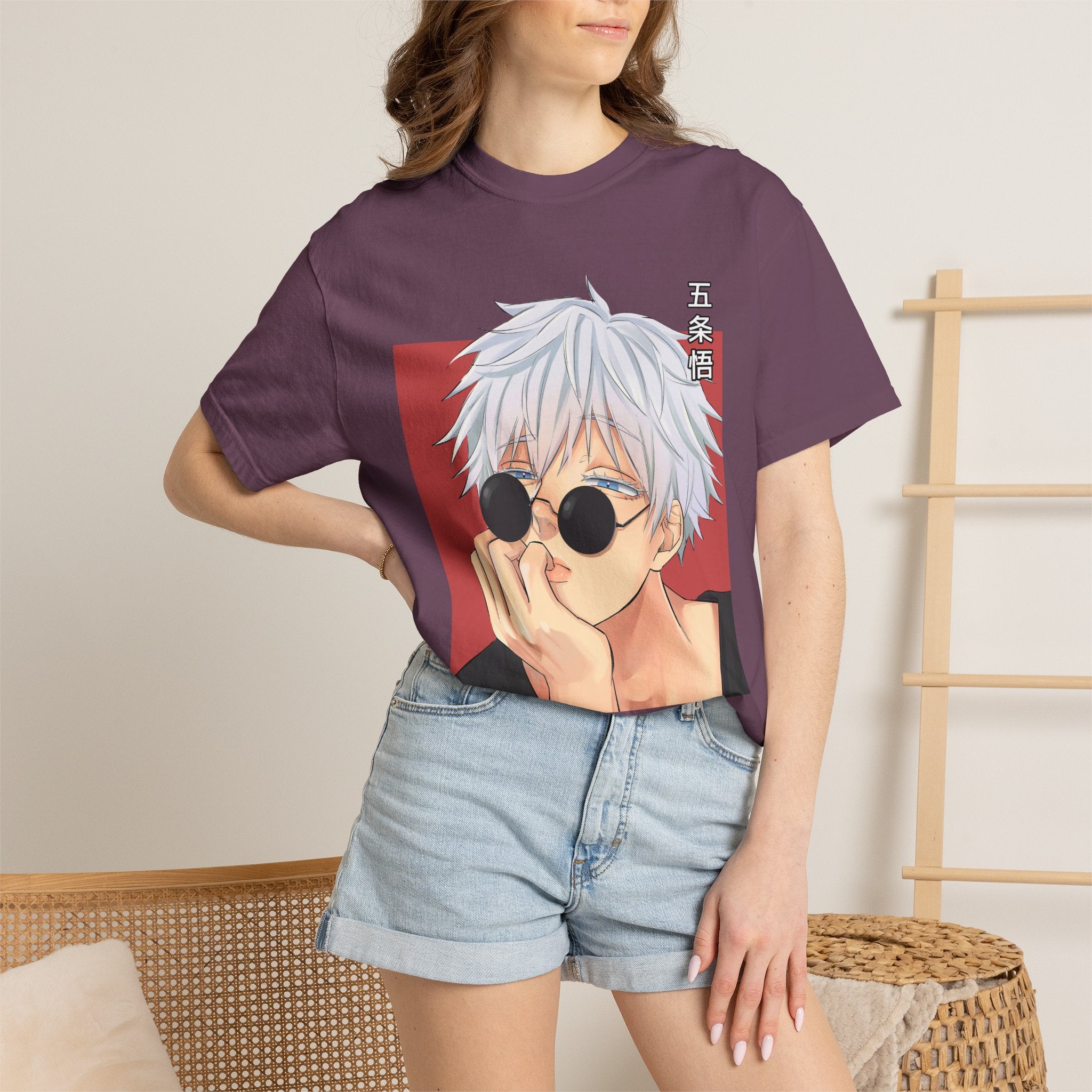 Satoru Anime Art T-Shirt