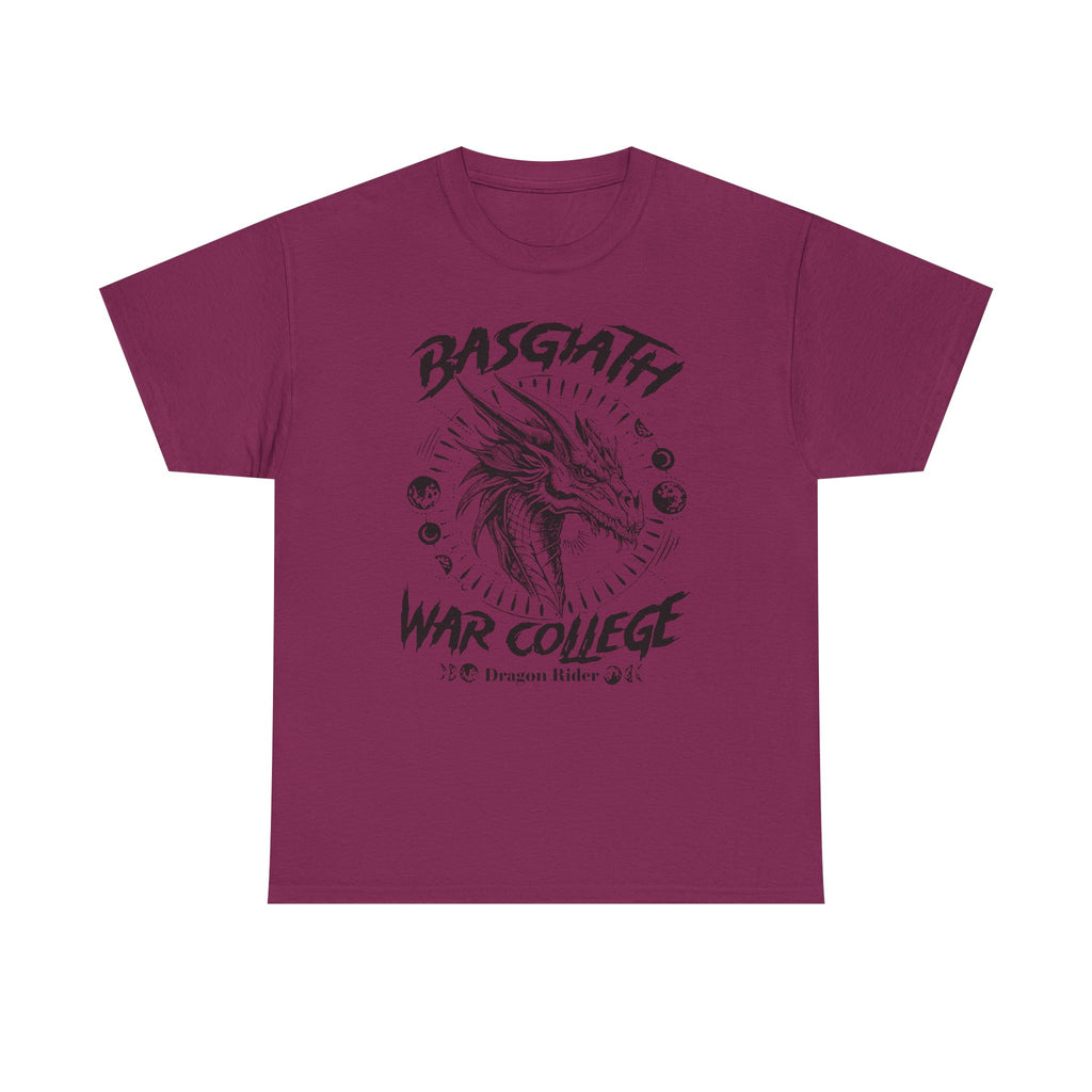 Dragon Rider Tee — "Basgiath War College" Graphic T-Shirt