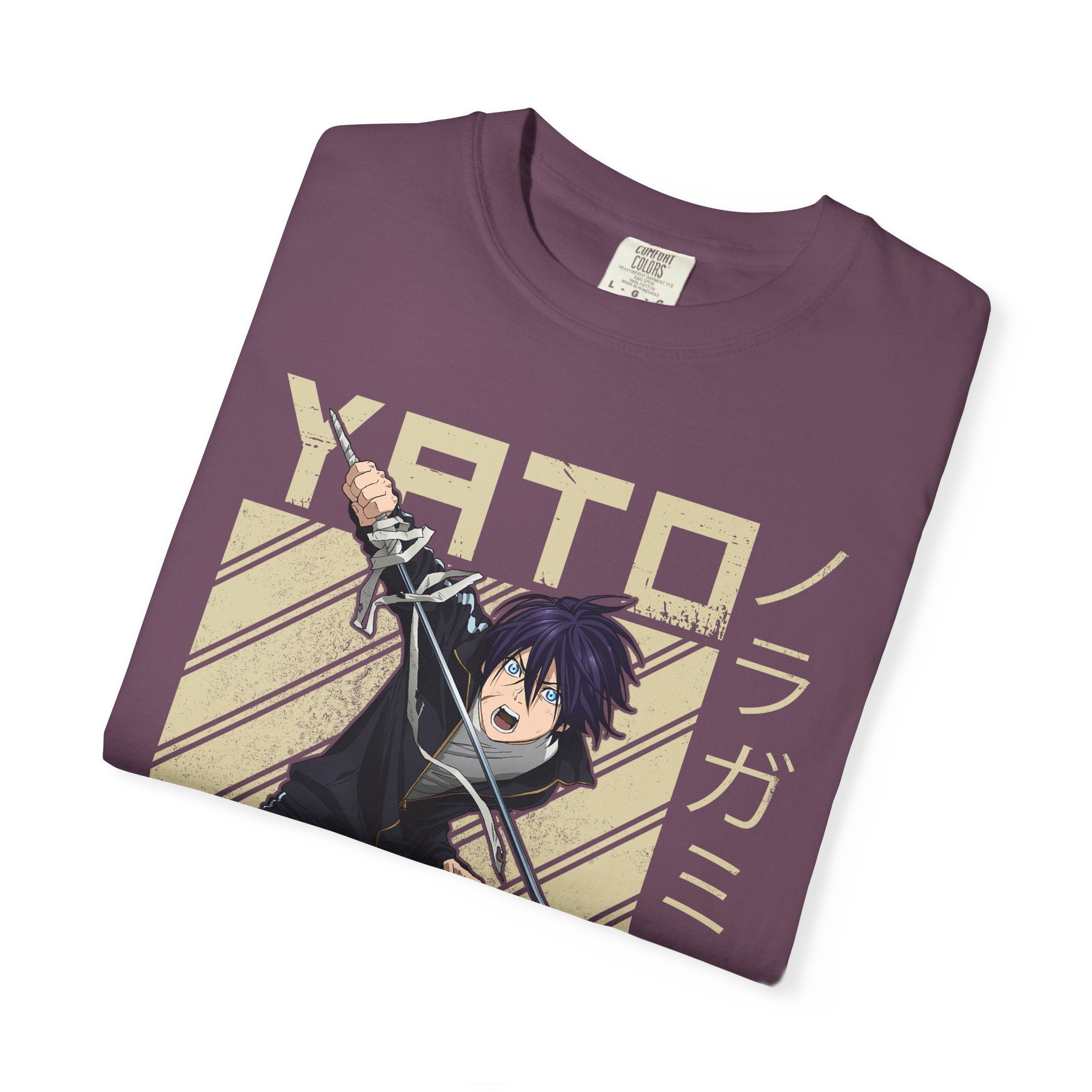 Yato Anime Sword T‑Shirt — Noragami Character Graphic Tee