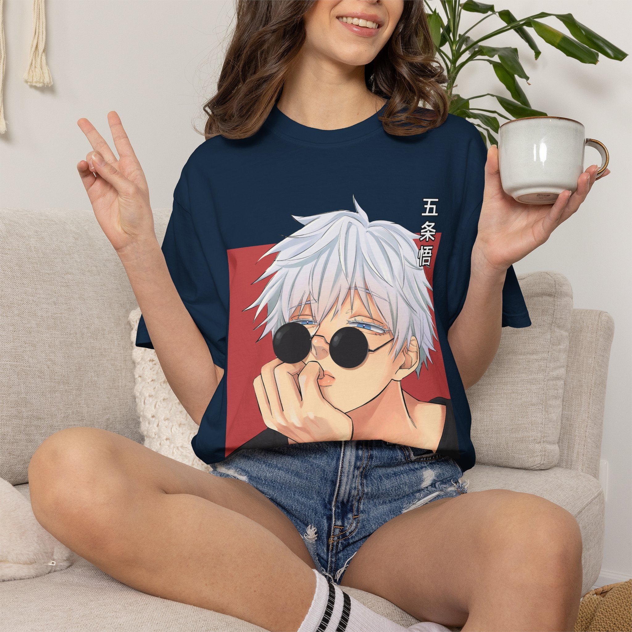 Satoru Anime Art T-Shirt