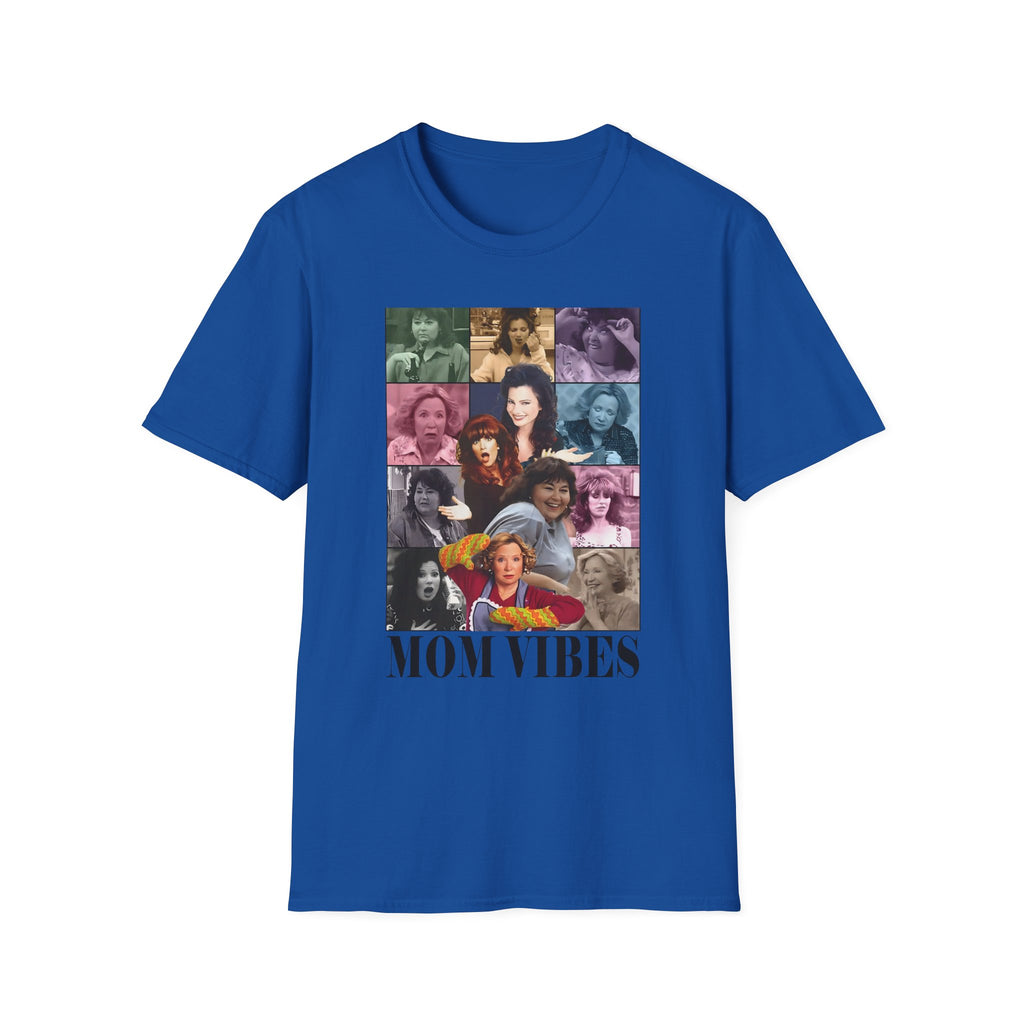 Mom Vibes T-Shirt — Retro TV Moms Collage Tee