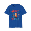 Party in the USA T-Shirt – Patriotic Hot Dog & Soda 4th of July Tee