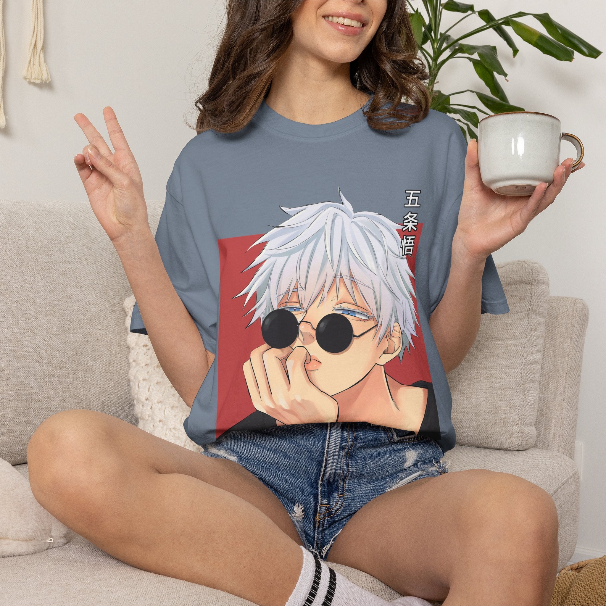 Satoru Anime Art T-Shirt