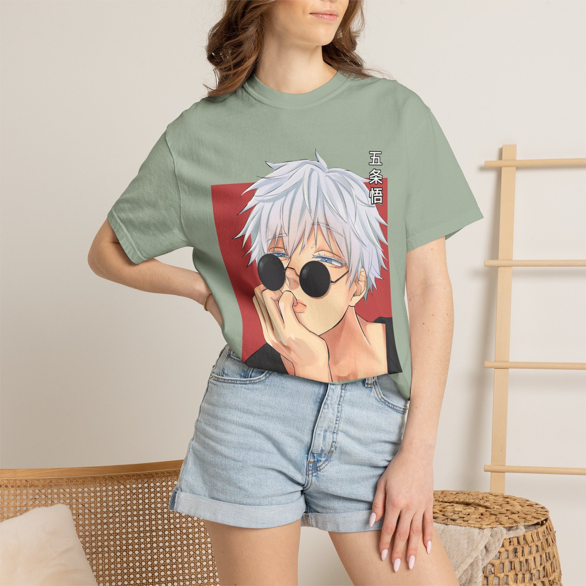 Satoru Anime Art T-Shirt