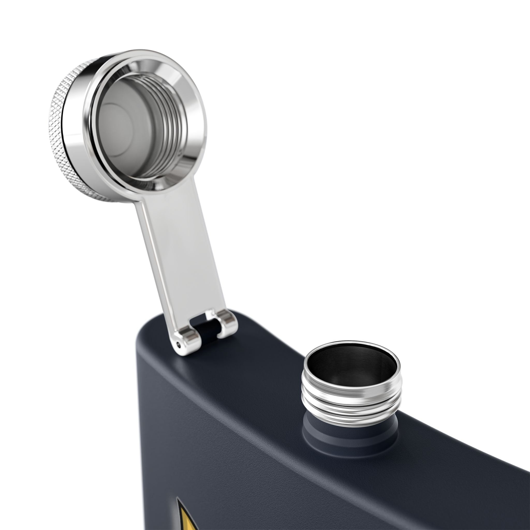 Anime-Inspired Stainless Steel Flask — 6oz Character Face Design