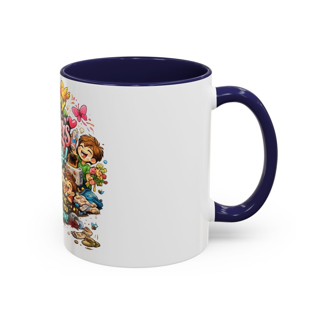 Mother's Day Coffee Mug — "Happy Mother's Day! Sorry for All the Sh*t" Funny Ceramic Accent Mug
