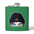 Anime Beanie Flask — 6oz Stainless Steel Hip-Hop Akatsuki Design