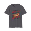 4th of July Hot Dog T-Shirt — 'You Look Like the 4th of July Makes Me Want a Hot Dog Real Bad' Patriotic BBQ Tee