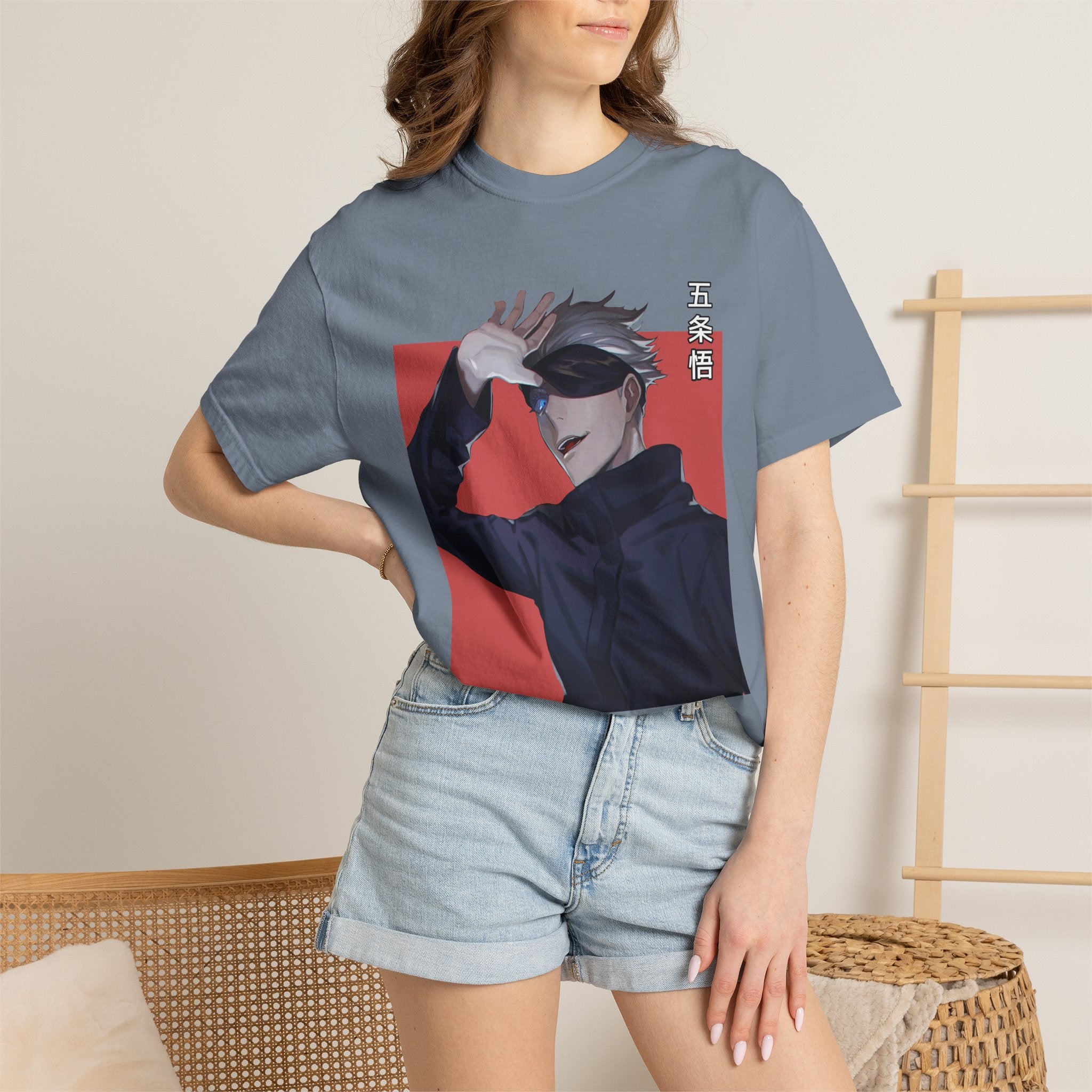 Satoru Anime Graphic T-Shirt