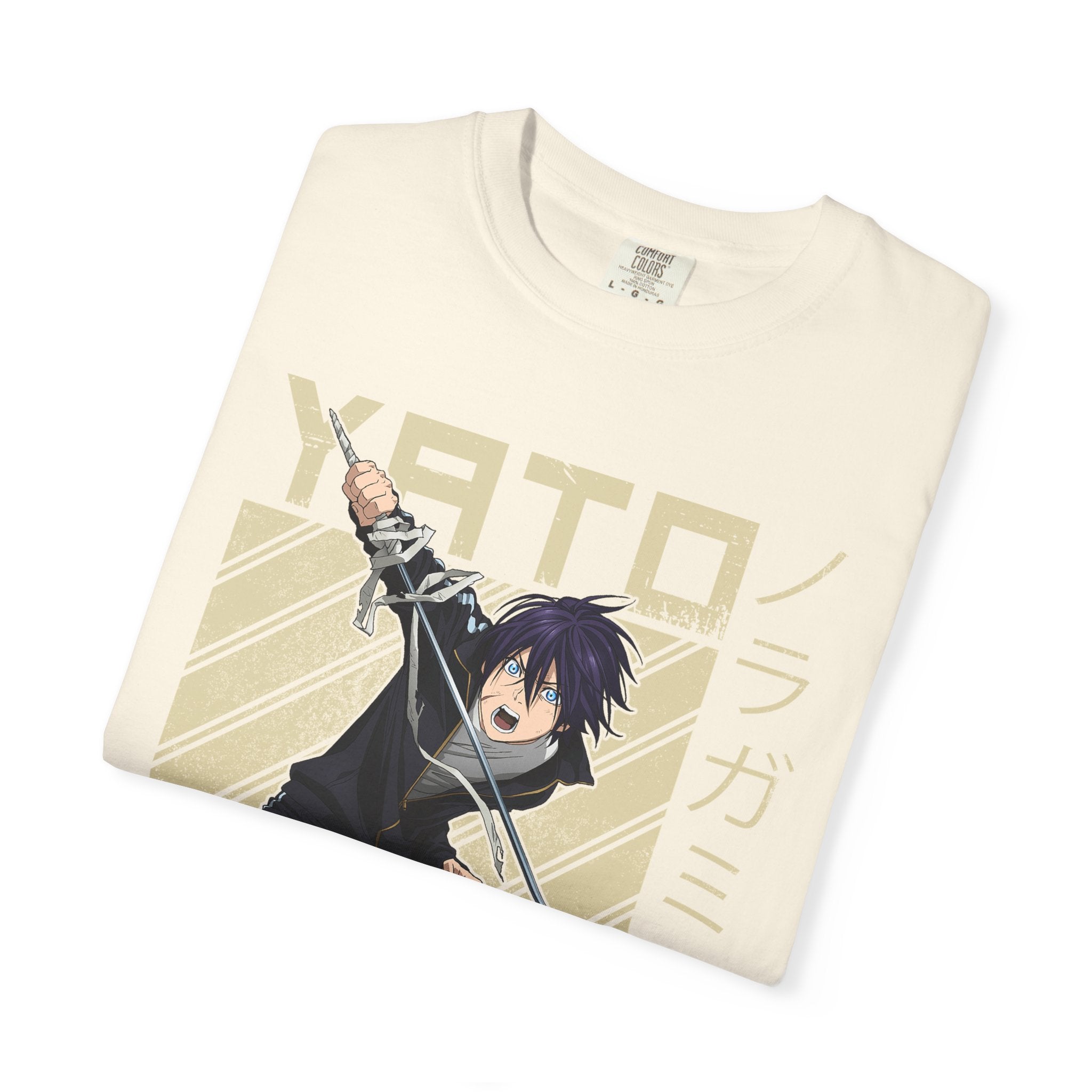 Yato Anime Sword T‑Shirt — Noragami Character Graphic Tee