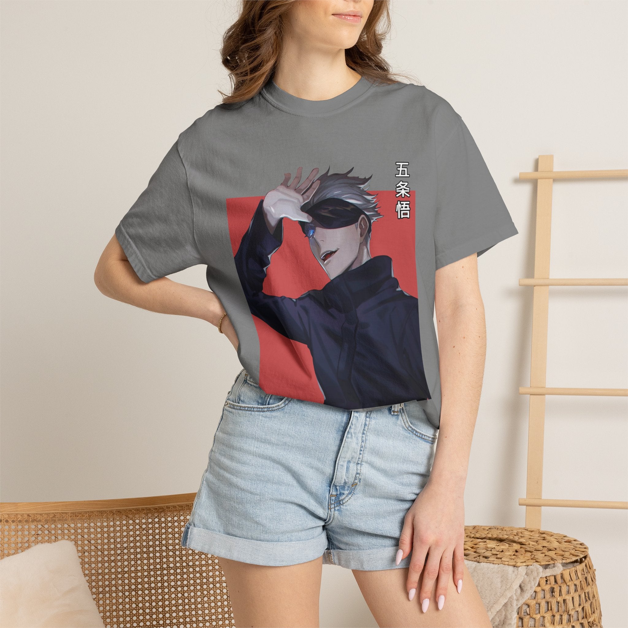 Satoru Anime Graphic T-Shirt