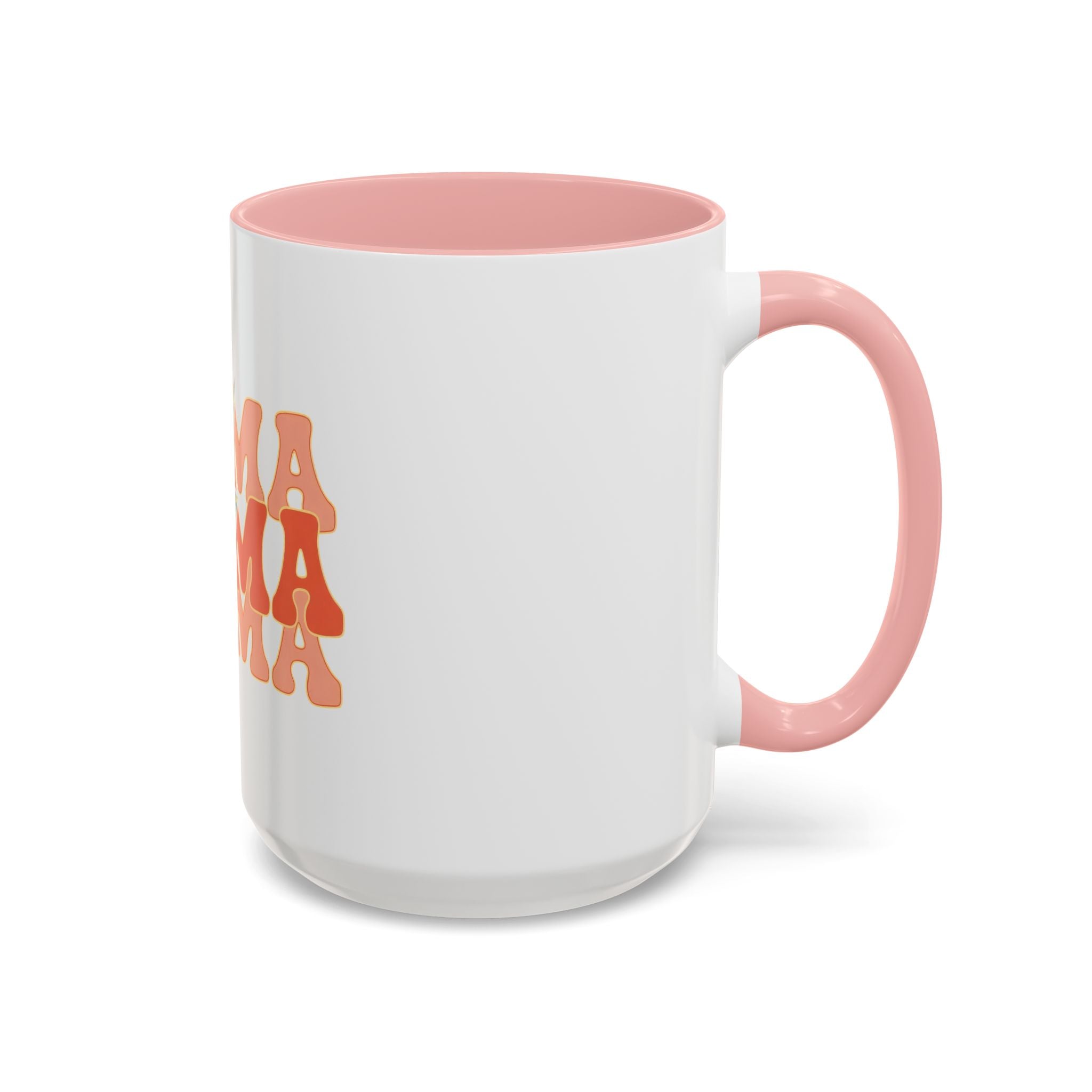 Mama Lightning Bolt Accent Coffee Mug — Retro Boho Mom Gift (11/15oz)