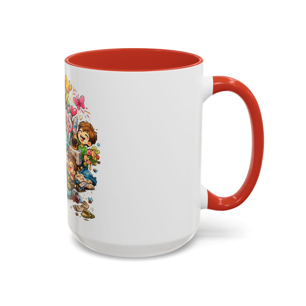 Mother's Day Coffee Mug — "Happy Mother's Day! Sorry for All the Sh*t" Funny Ceramic Accent Mug